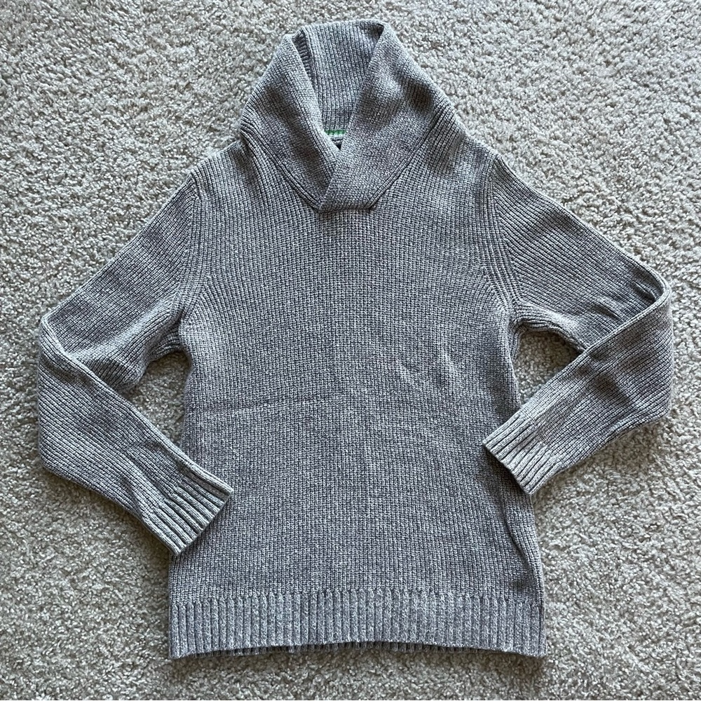 American Eagle Outfitters Gray Cowl Neck Sweater